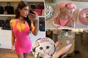 Read more about the article Inside Kylie Jenner’s kitty-themed 29th birthday party with sister Kim Kardashian and BFF Hailey Bieber