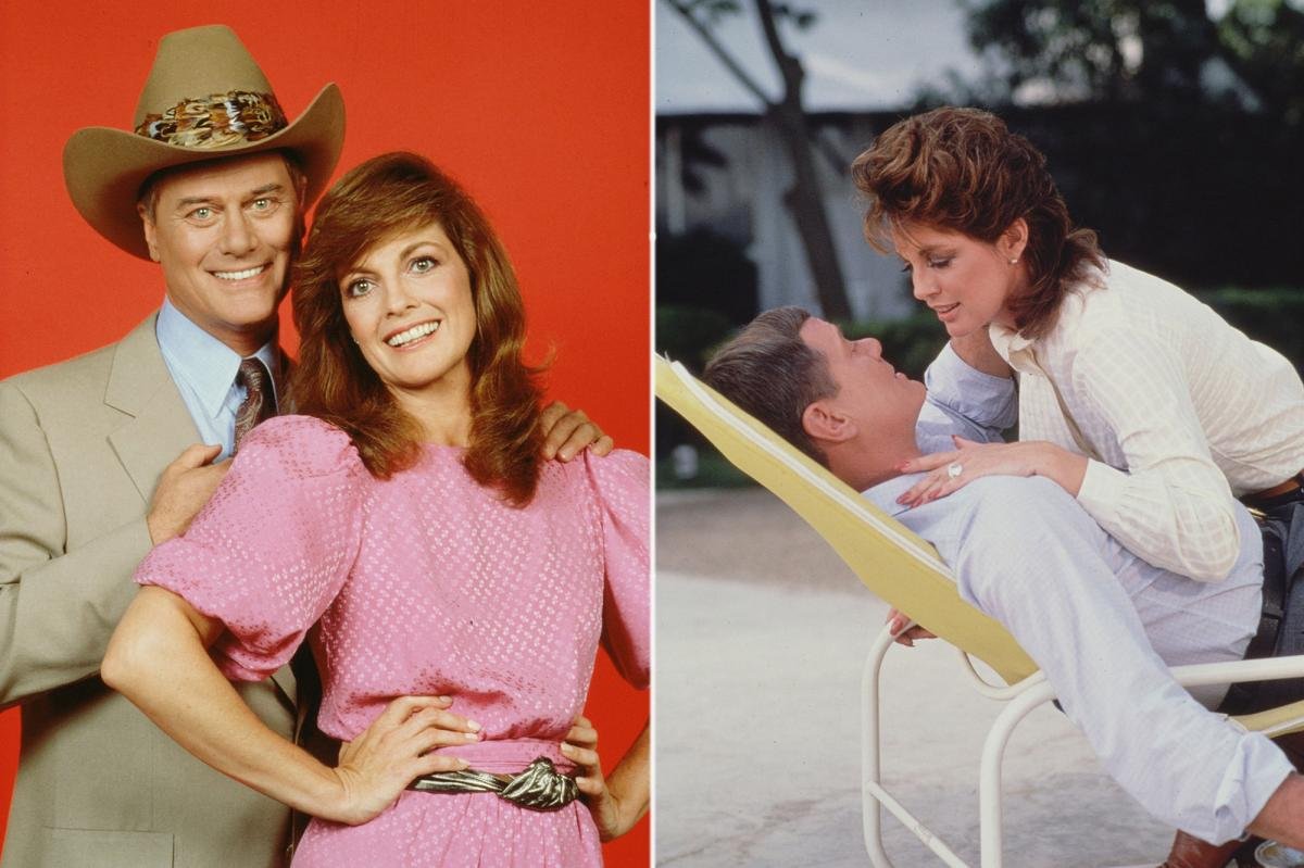 You are currently viewing ‘Dallas’ actress Linda Gray reveals how Larry Hagman survived kissing scenes on set