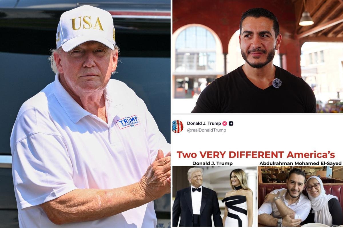 You are currently viewing Far-left Senate hopeful Abdul El-Sayed blasts Trump’s marriage to Melania after president’s social media comparison