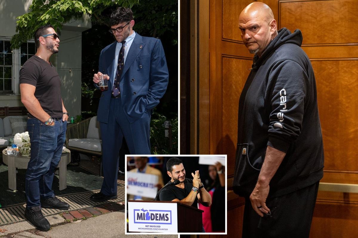 You are currently viewing Fetterman ‘dares’ El-Sayed to stick with Hasan Piker, claims Michigan nominee has ‘little man syndrome energy’