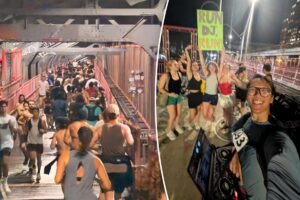 Read more about the article People ran back and forth across the Williamsburg Bridge 17 times for NYCâs most insane âmarathonâ this weekend