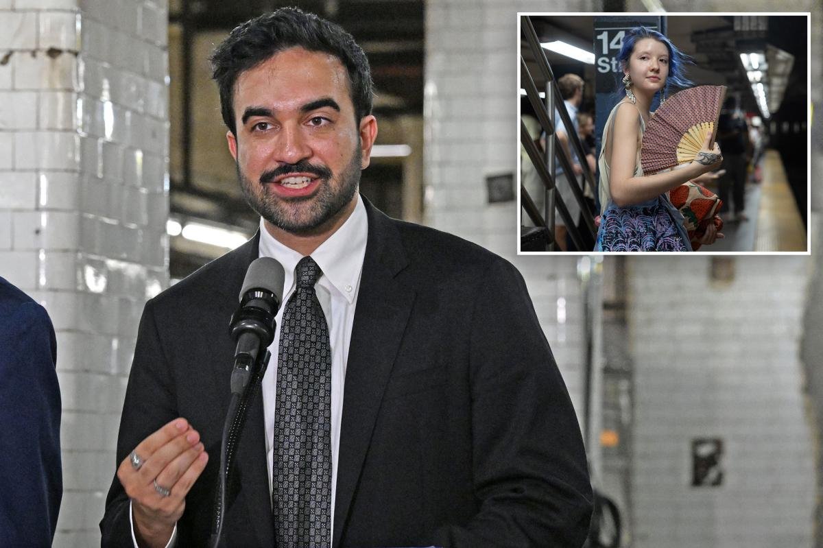 You are currently viewing Sweaty Mamdani unveils plan to ‘harness’ hot air from sweltering NYC subway platforms and warm city buildings