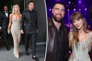 Read more about the article Charissa Thompson reveals she suffered painful wardrobe malfunction at Taylor Swift wedding