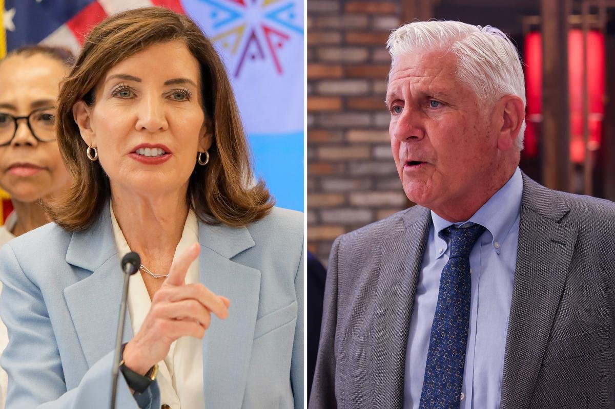 You are currently viewing Bruce Blakeman could unseat Hochul and turn New York red, stunning poll reveals