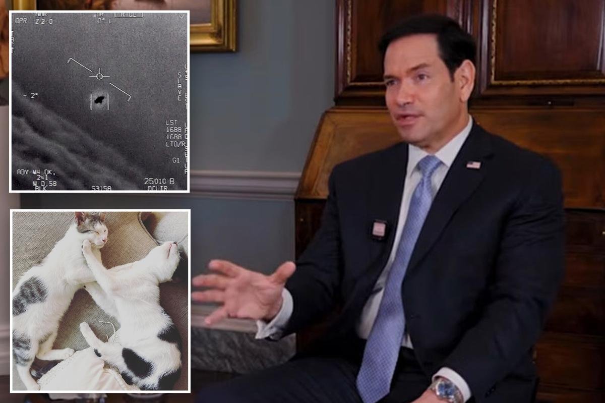 You are currently viewing Marco Rubio dishes on ‘serious’ UFO sightings, his war with Pete Hegseth’s cat — and why he won’t do the MAHA diet