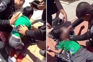 Read more about the article Heart-stopping moment Calif. cops rush to save choking 3-year-old boy: ‘My son was dying’