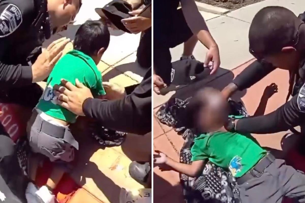 You are currently viewing Heart-stopping moment Calif. cops rush to save choking 3-year-old boy: ‘My son was dying’