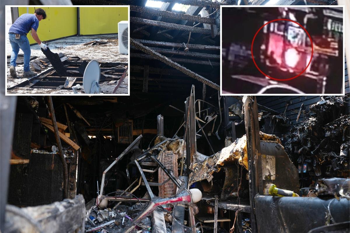 You are currently viewing Masked maniac hurls Molotov cocktail into NYC deli as worker left with skin ‘peeling off’: kin