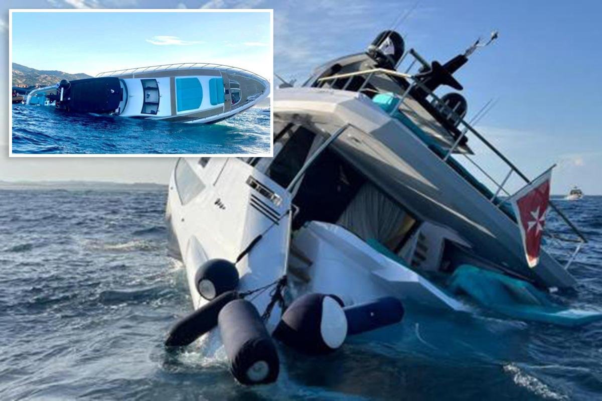 Read more about the article Luxury $9.1 million superyacht sinks days after being delivered to new owner