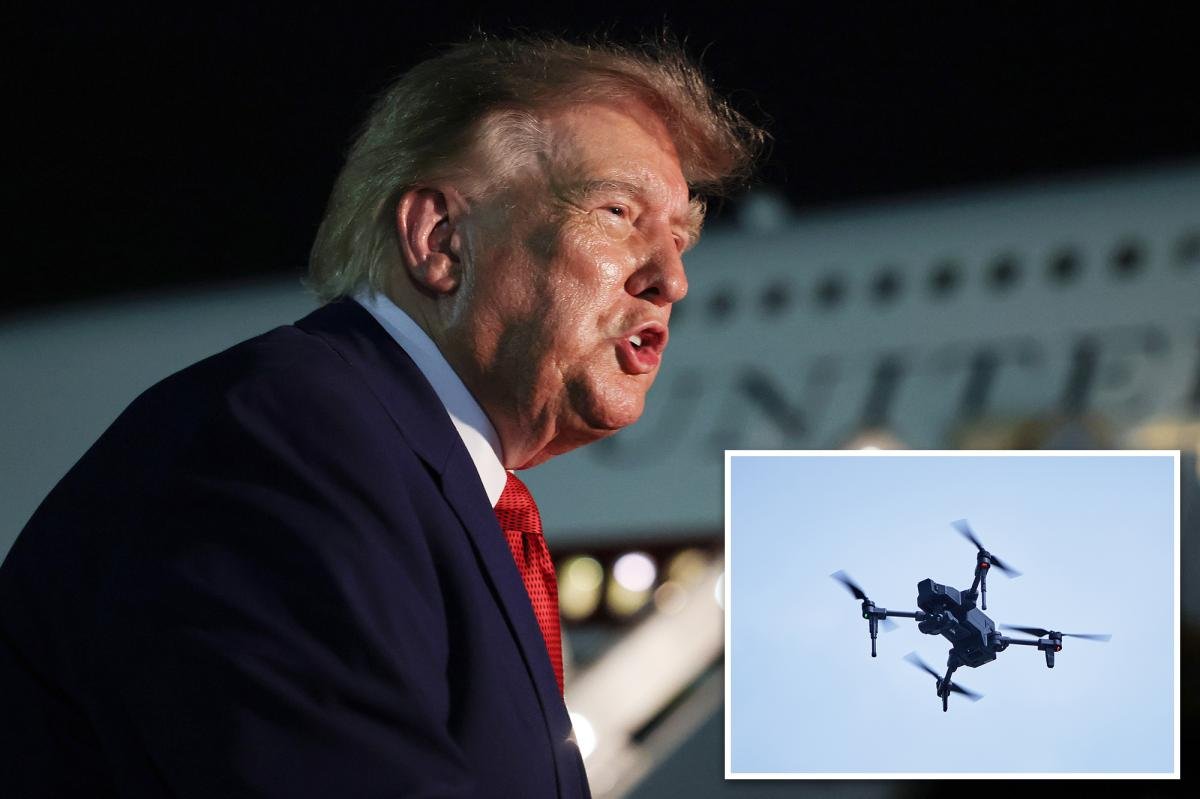 You are currently viewing Trump slaps 100% tariff on certain drones over national security concernsÂ 