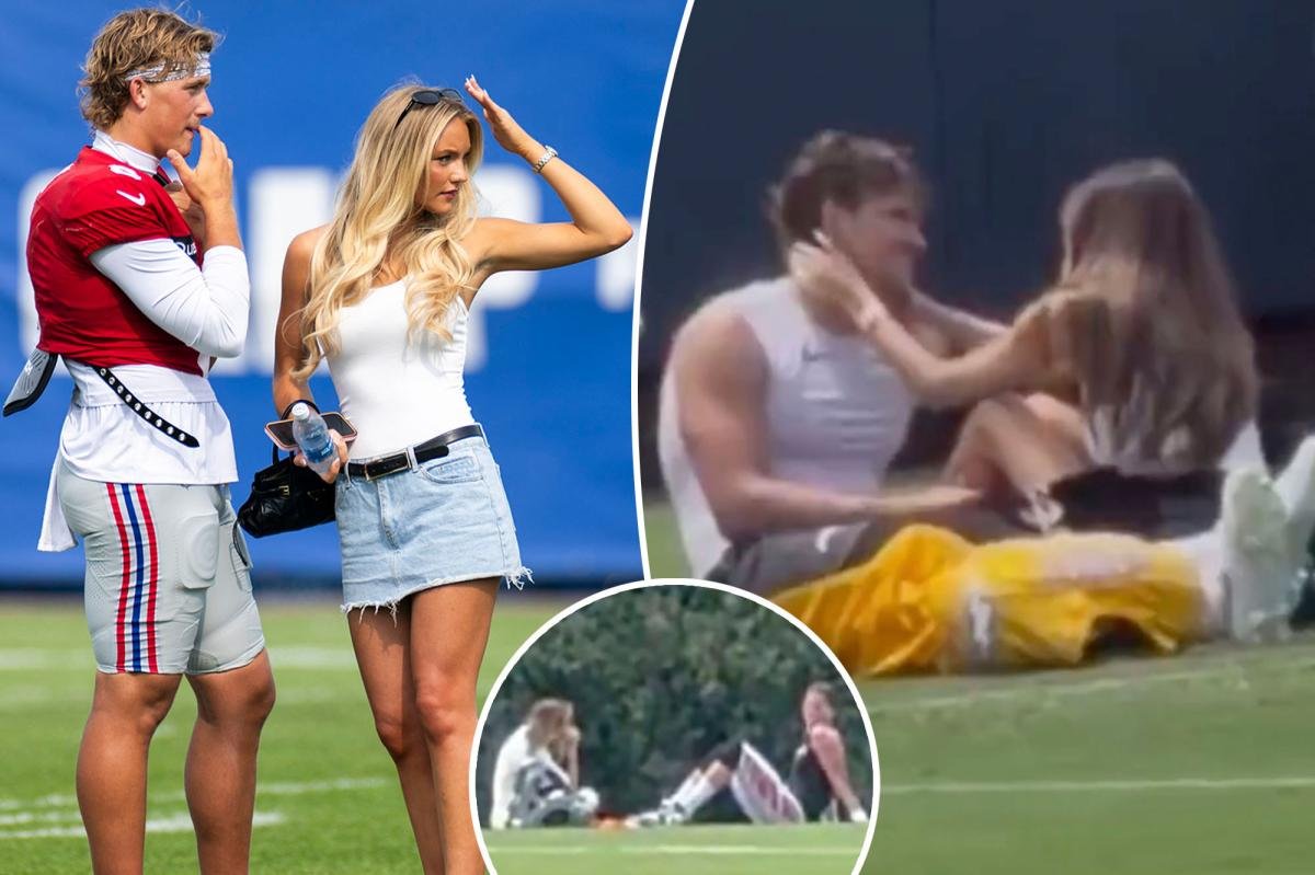 You are currently viewing Viral videos of NFL star QBs and WAGs aren’t what you think after Justin Herbert, Joe Burrow make scenes