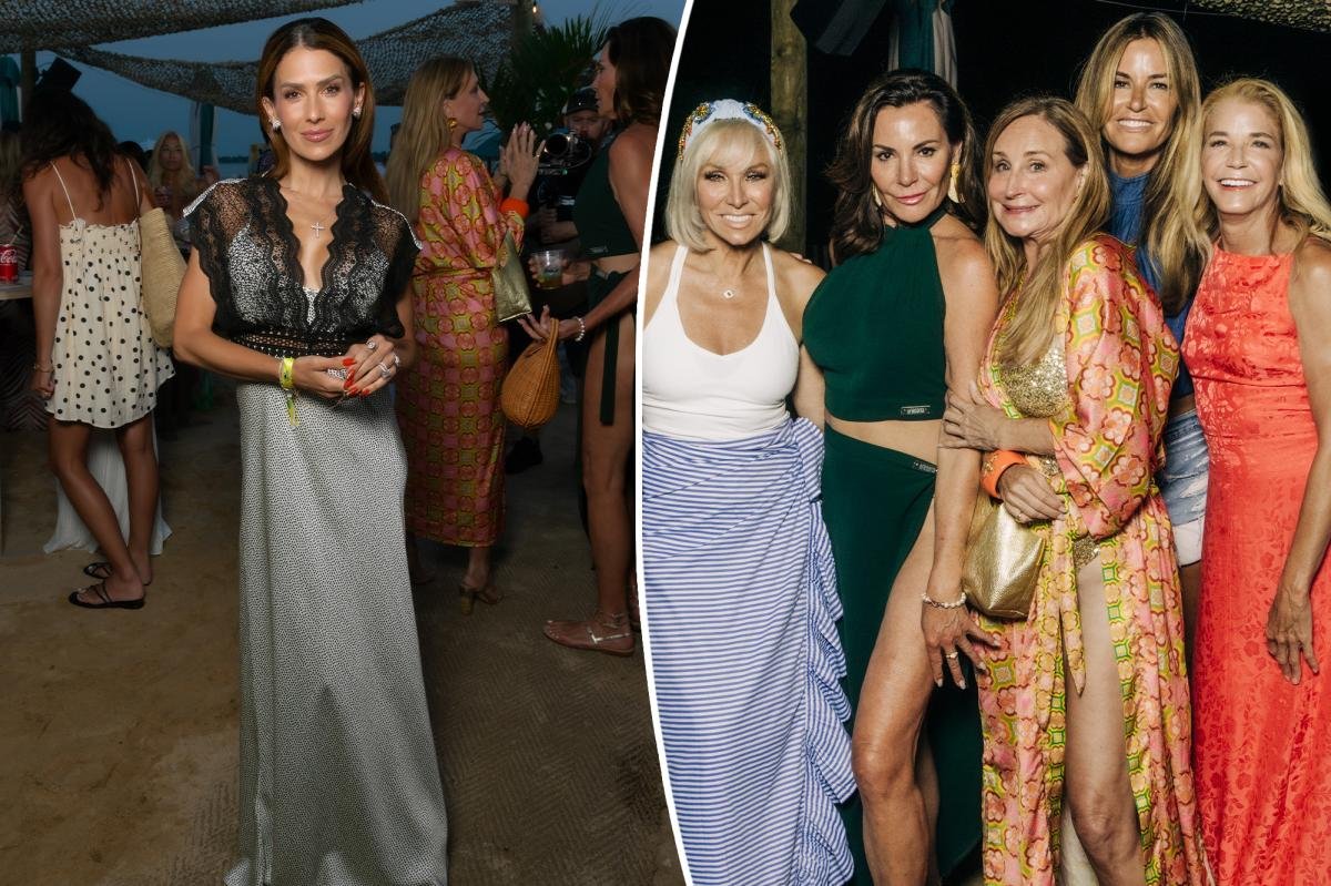 You are currently viewing Inside Page Six’s VRT Out East party at Barlume Beach in Montauk with the OG ‘RHONY’ Housewives, Hilaria Baldwin and more