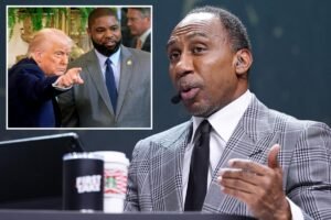 Read more about the article Stephen A. Smith admits Florida Rep. Byron Donalds could make him a Republican, calls him ‘the real deal’