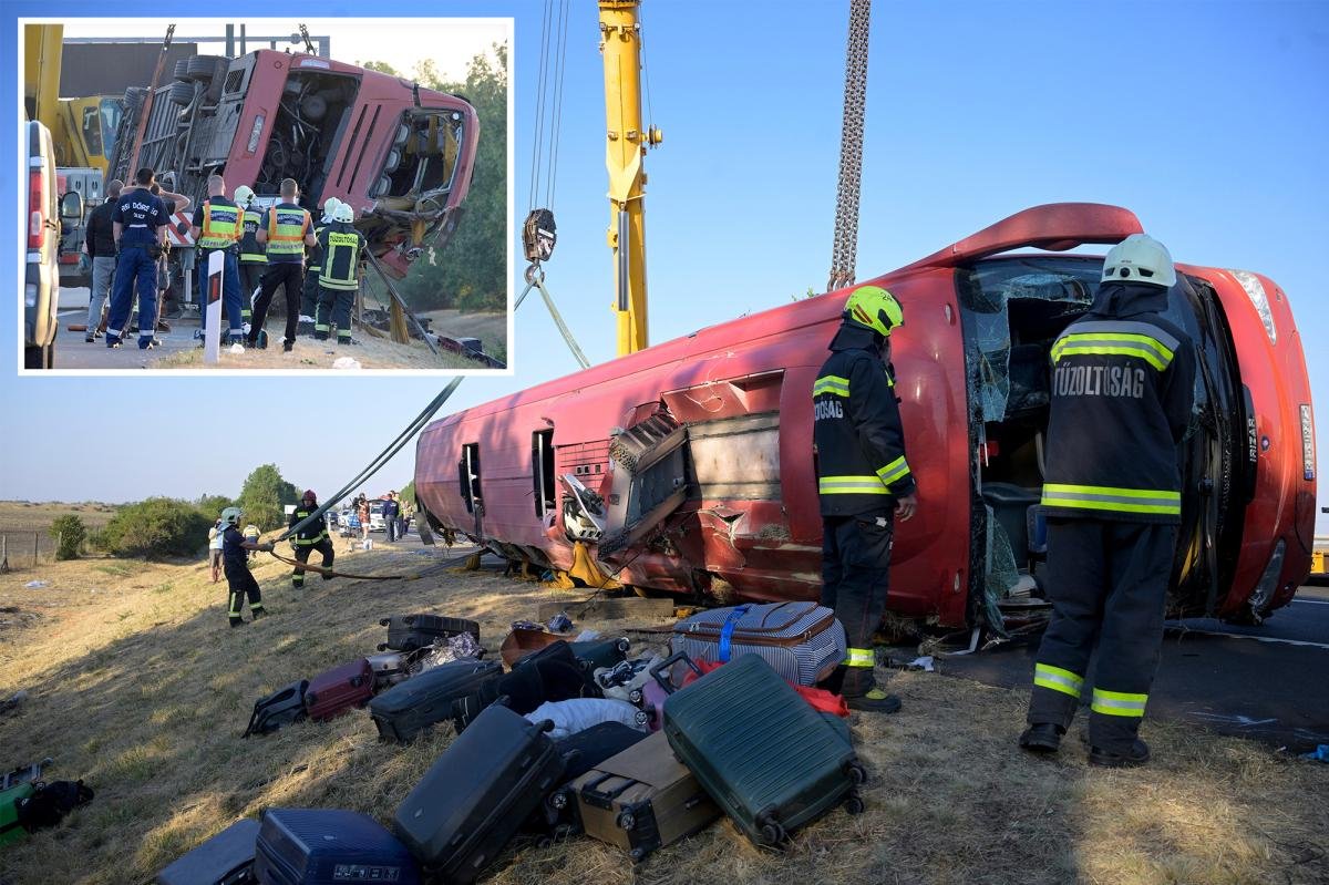 You are currently viewing 12 killed and at least 10 injured in Polish bus crash in Hungary