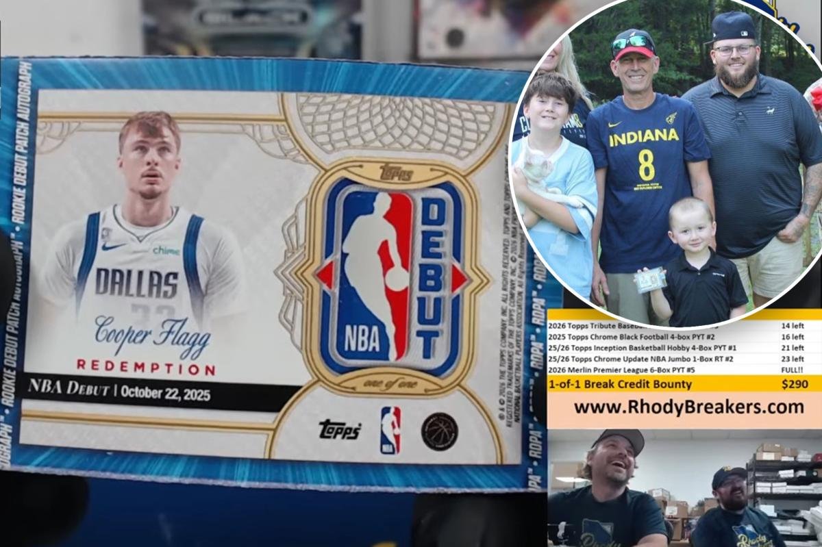 You are currently viewing Owner of Cooper Flagg NBA Debut Patch card has multimillion-dollar offers — but he’s ‘not even looking at the money’