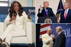 Read more about the article Oprah washes her hands of Dr. Phil, Dr. Oz over their pro-Trump politics: âNot one thing to do with meâ