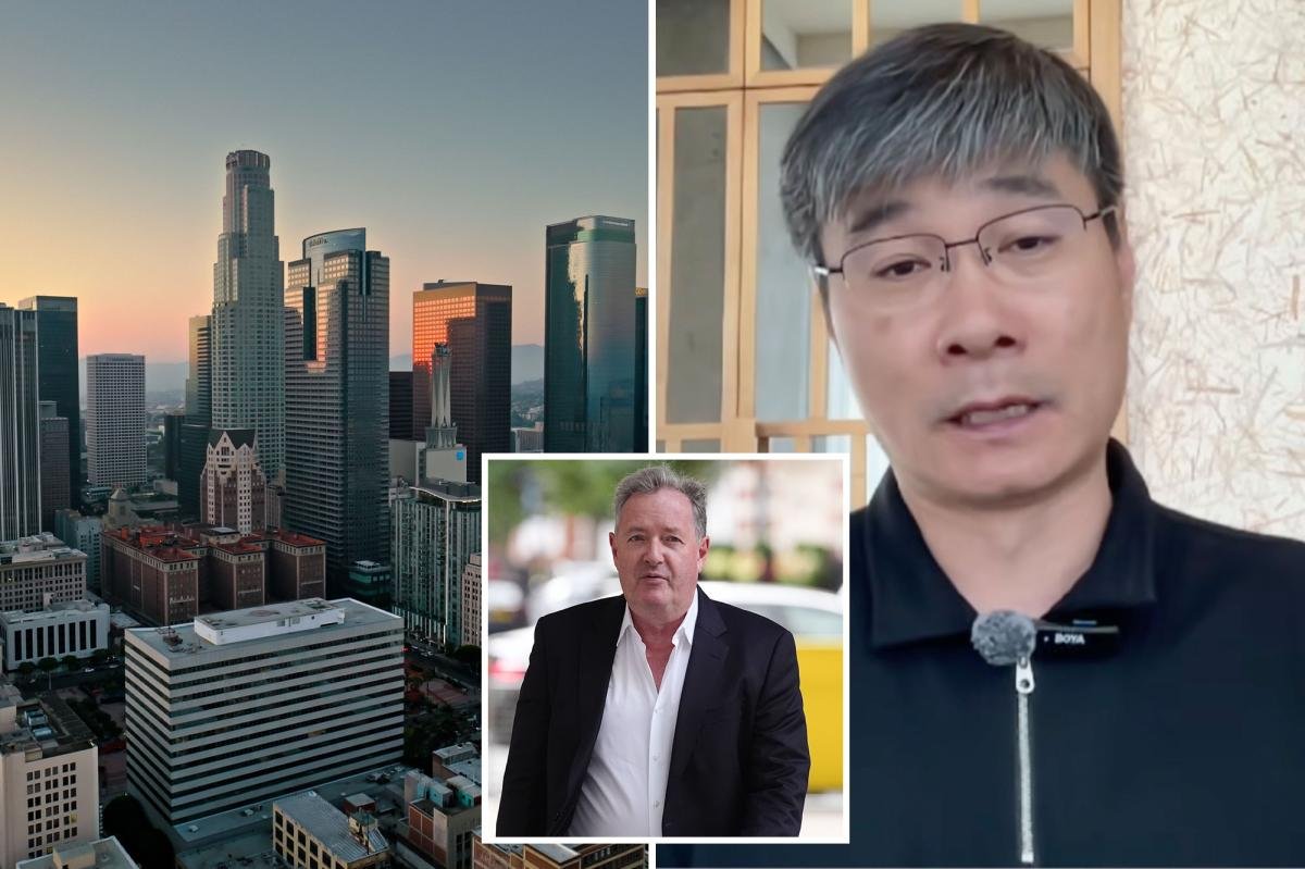 You are currently viewing Chinese prof blasts LA on Piers Morgan show, apologizes to home country after witnessing ‘dystopian’ nightmare 