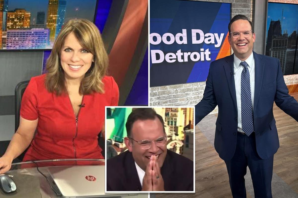 You are currently viewing Detroit news anchor can’t keep it together over co-hostâs unintentionally risquÃ© question