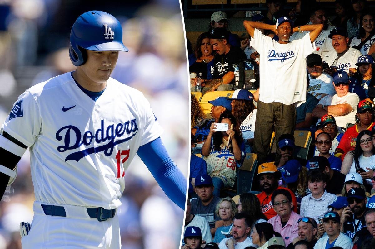 You are currently viewing Dodgers fans pissed as LA bats go cold in another ugly loss to Brewers