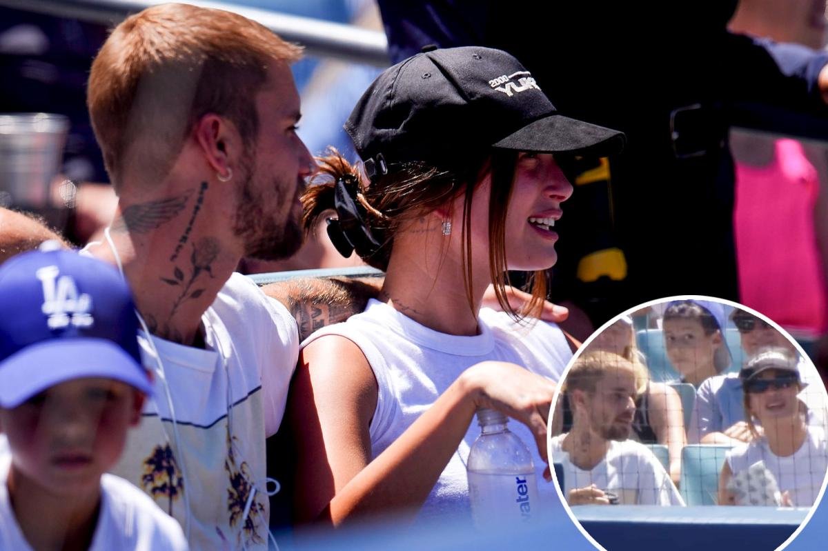 You are currently viewing Justin and Hailey Bieber score front-row seats for Dodgers vs. Brewers series finale