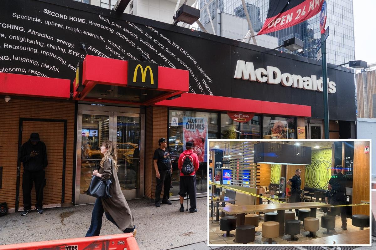 You are currently viewing NYC tourist was stabbed at infamous ‘murder McDonald’s’ near Penn Station: ‘Itâs like a little slice of hell’