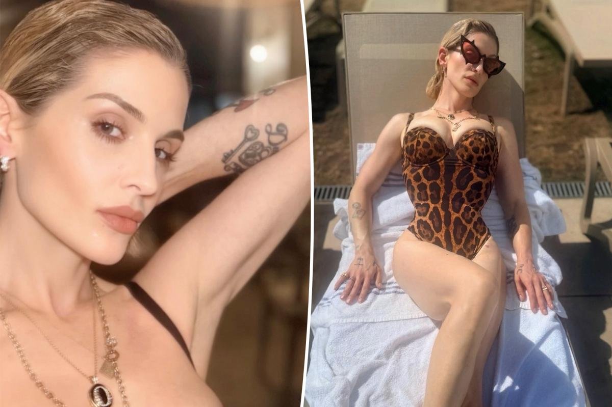 Read more about the article Kelly Osbourne wows in leopard-print swimsuit as she steps ‘away from the madness’