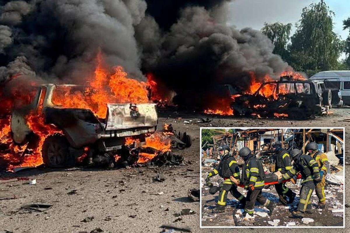 You are currently viewing Ukraine fires almost 800 drones at Moscow while Russian missiles kill 10 in Kharkiv