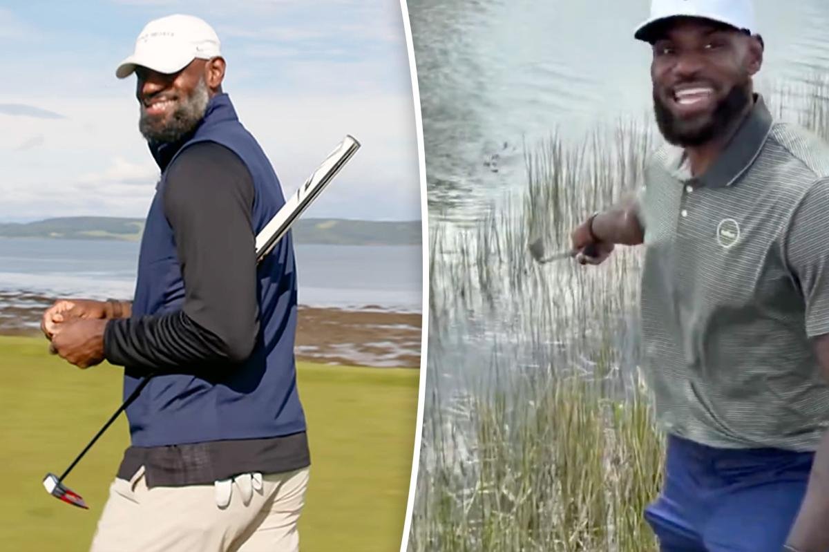 You are currently viewing LeBron Jamesâ new YouTube golf channel explodes with shocking number of views