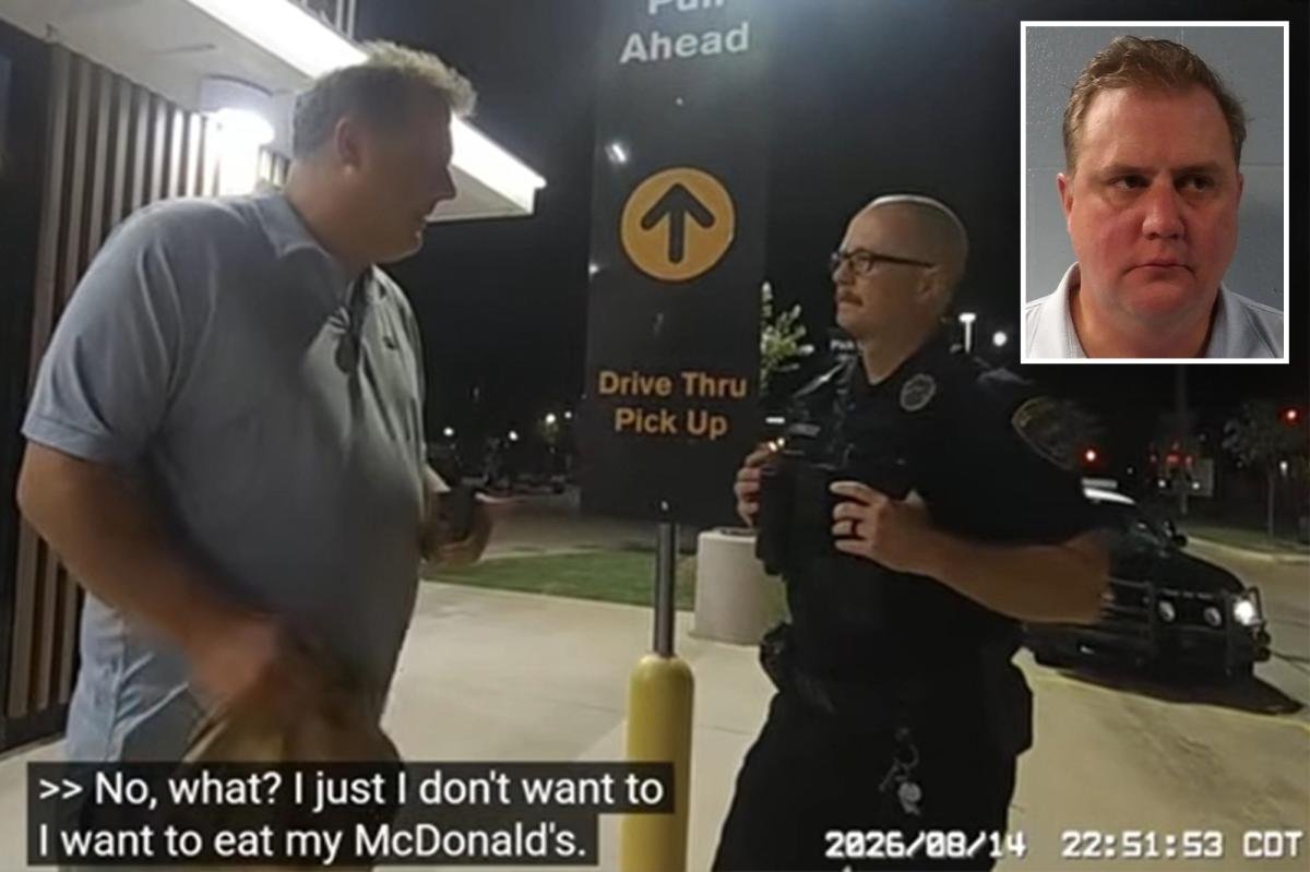 You are currently viewing Bodycam shows Oklahoma Secretary of State Benjamin Lepak arrested on suspicion of being drunk outside McDonaldâs: ‘I want to eatâ