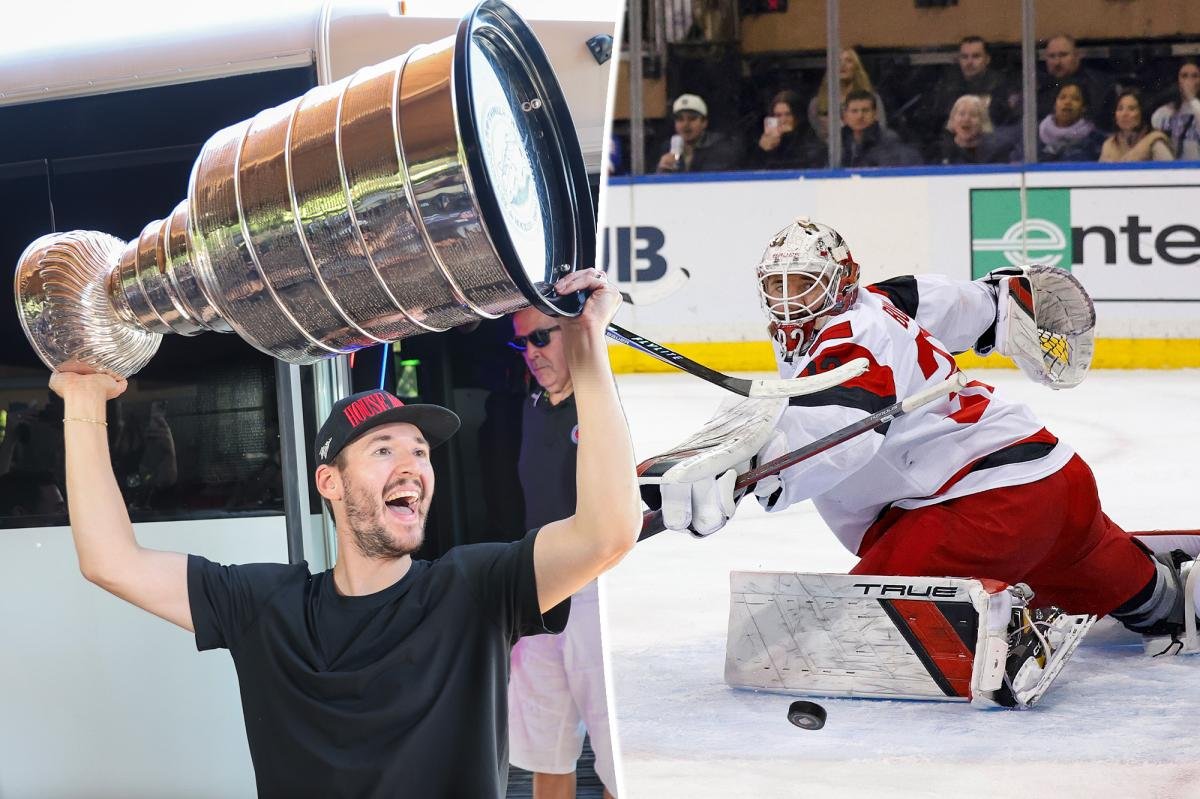 Read more about the article Hurricanes goalie and LI native Brandon Bussi brings Stanley Cup home to much fanfare