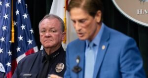 Read more about the article D.A. faces backlash after charging LAPD officer who recorded colleagues’ racist remarks