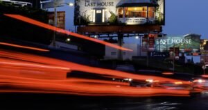 Read more about the article WeHo’s newest resident enjoys A/C, Sunset Strip views … from inside a billboard. Why he’s there