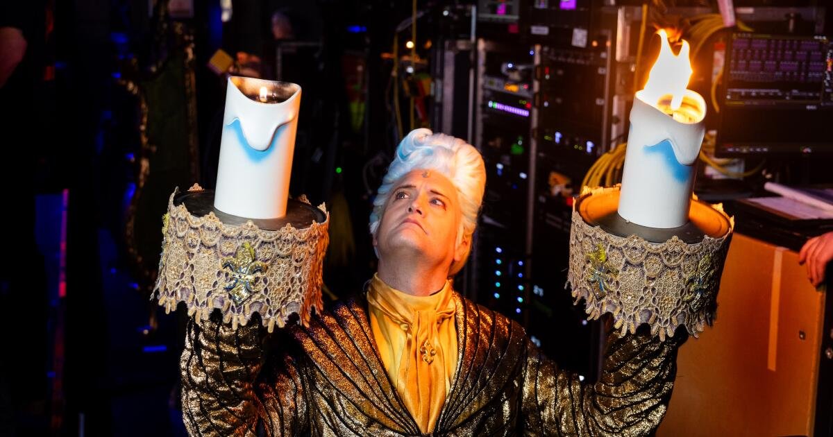 Read more about the article Behind Lumiere’s flaming, 7-pound ‘handlesticks’ in ‘Beauty & the Beast’ at the Hollywood Pantages