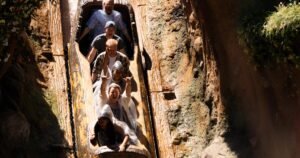 Read more about the article Disneyland warns not to stand up on its log-flume ride or risk getting booted from the park