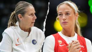 Read more about the article Lynx coach defends trans athletes ahead of big game vs Fever with Sophie Cunningham rally scheduled outside