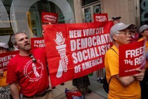Read more about the article DSA’s panhandling pol is just the start â as Democrats careen toward a socialist cliff