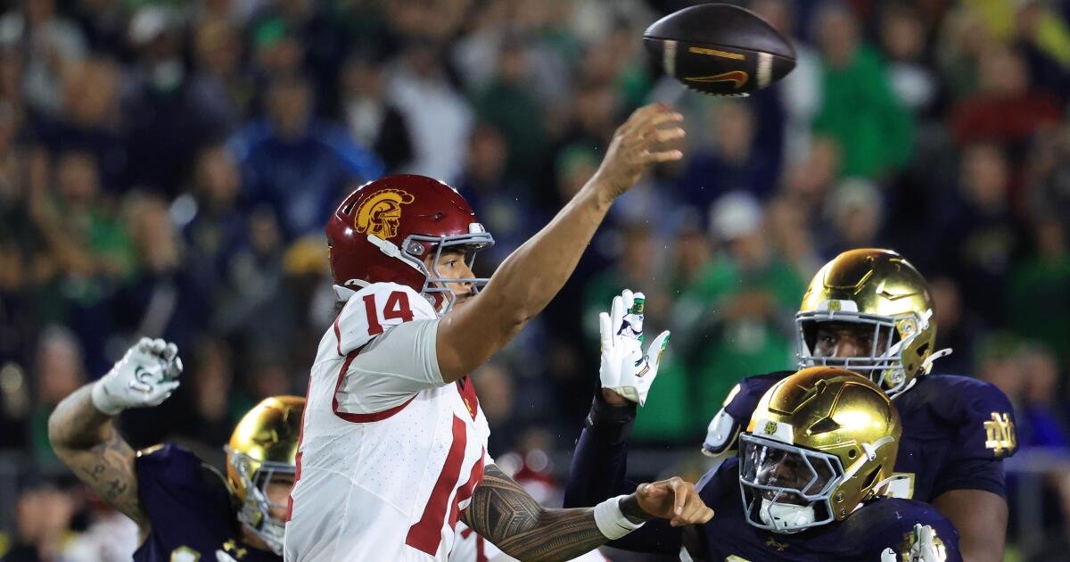 You are currently viewing USC, Notre Dame rivalry series renewed with key detail Trojans would not compromise