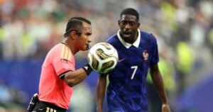 Read more about the article A World Cup referee shares his view of red cards, hydration breaks