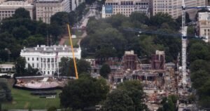 Read more about the article Appeals court rules Trump can’t build White House ballroom without congressional approval