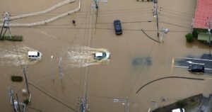 Read more about the article Record-breaking rain floods east of Tokyo, kill at least 5 people, cause widespread damage