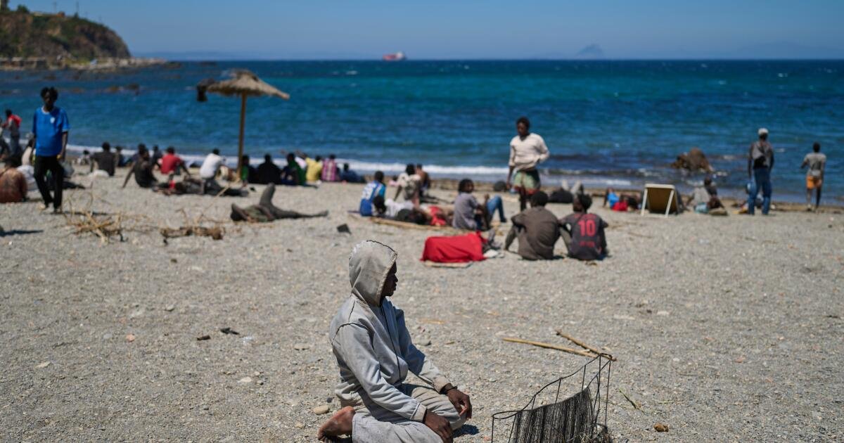 You are currently viewing ‘I want to stay. I want to go to Spain’: In Ceuta, remaining migrants cling to hopes of reaching mainland Europe