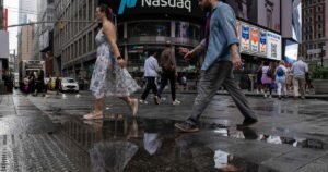 Read more about the article Stocks edge further from their record after oil prices rise