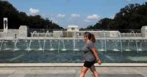 Read more about the article Arrest announced in vandalism of World War II Memorial in Washington