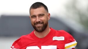 Read more about the article Chiefs’ Travis Kelce says marrying Taylor Swift was ‘best night of my life’