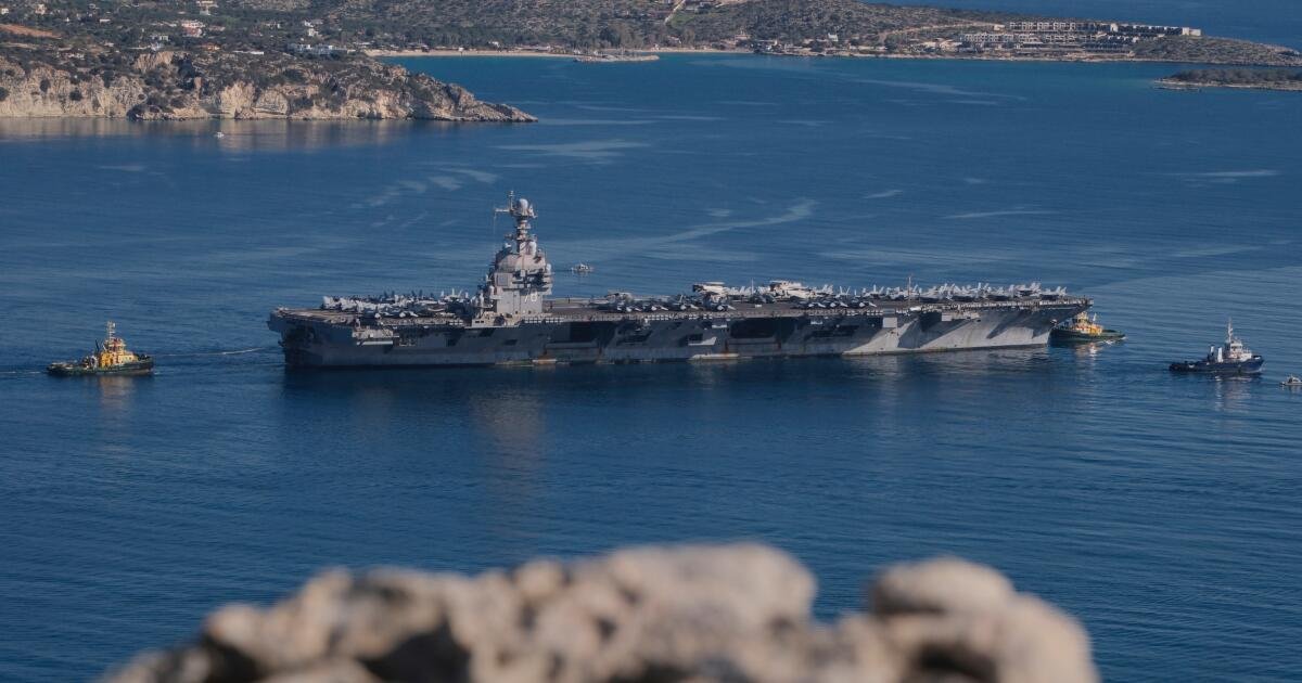 You are currently viewing U.S. pulls last aircraft carrier from Asia as Trump focuses on Iran war