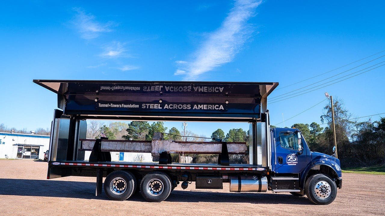 Read more about the article Tunnel to Towers Foundation tours the US with South Tower steel beam
