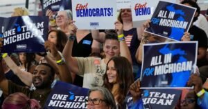 Read more about the article Democratic primary turnout has soared in some states. Can it carry over to November?