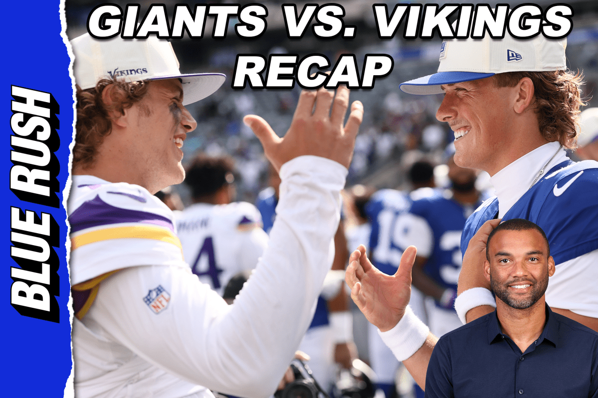 Read more about the article Giants lose to Vikings in preseason opener at MetLife | Blue Rush