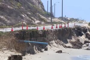 Read more about the article Malibuâs iconic Point Dume Beach closed indefinitely due to âsevereâ erosion
