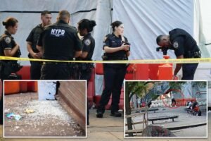 Read more about the article Gunman shoots two near busy NYC subway station, sending bystanders scrambling to safety: video